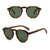 GCV Brand Advanced Walnut Wood Hawksbill Leopard Grain Frames Ultralight Sunglasses Men Women F Polarized  Sunglasses