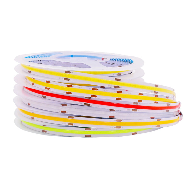 5V 12V 24V COB LED Strip 320LEDs/m High Density RA90 Flexible FOB LED Tape Light Bar Linear Ribbon 0.5-5m USB LED Light