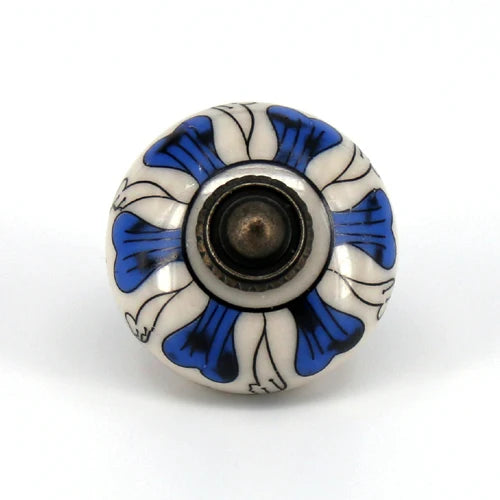 Vintage Ceramic  Kitchen Cupboard Door Drawer Knob Pull Hardware
