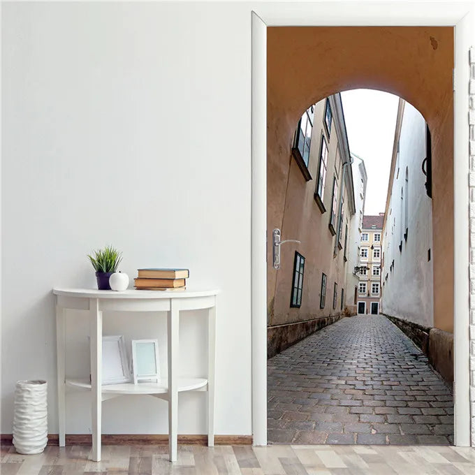 3D Stereo Butterfly Door Stickers For Living Room Bedroom Renew Decal Self-adhesive Removable Wine Cabinet Home Decor Wallpaper