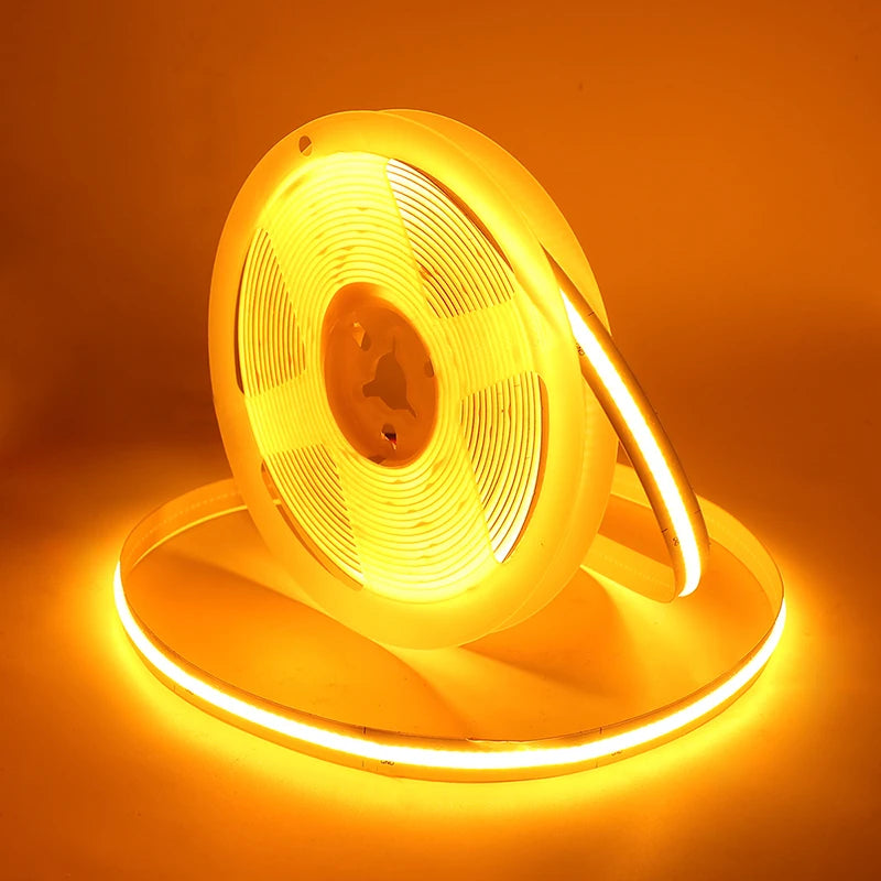 5V 12V 24V COB LED Strip 320LEDs/m High Density RA90 Flexible FOB LED Tape Light Bar Linear Ribbon 0.5-5m USB LED Light