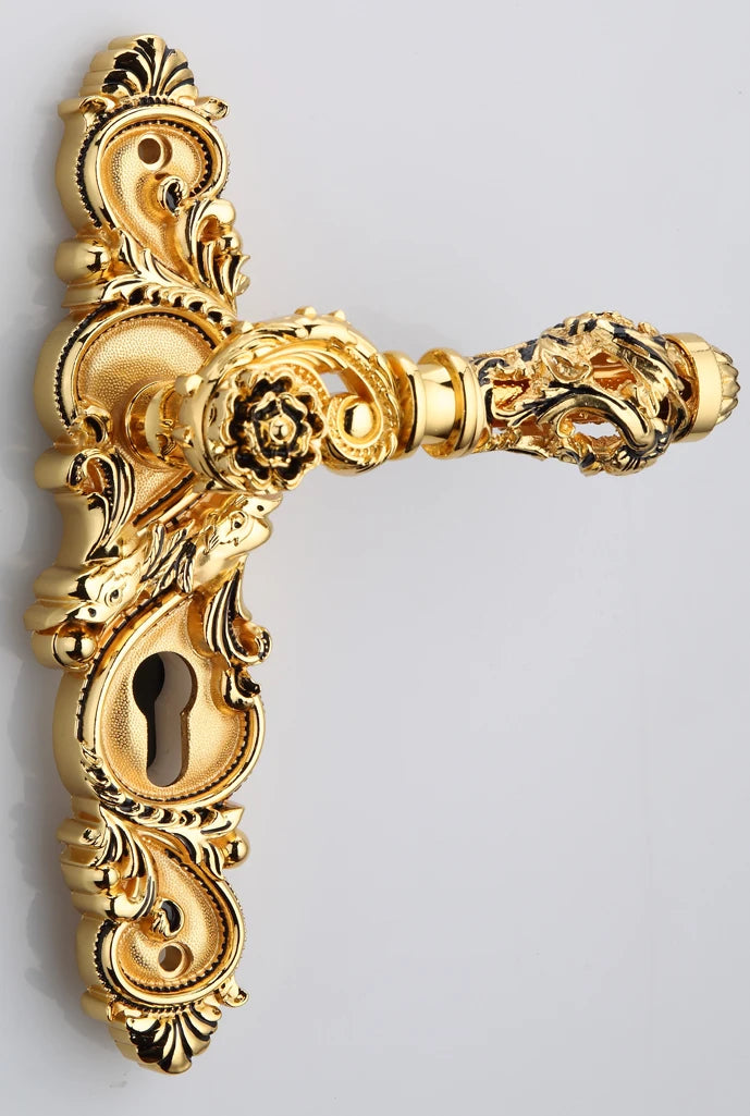 85 HOLLOW SPLIT DOOR LOCK--DOORHAND -ZINC ALLOY MATERIAL----DIFFERENT FROM NORMAL --