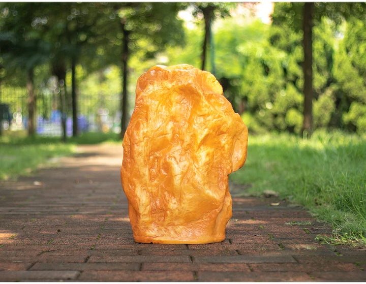 Landscape Rock Light Villa Backyard Lawn Garden Lamp Real Estate Resort Park Decor Stone Lighting