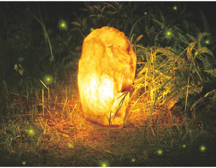 Landscape Rock Light Villa Backyard Lawn Garden Lamp Real Estate Resort Park Decor Stone Lighting