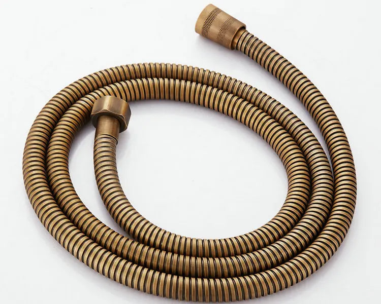 Brass&Porcelain Bathroom Hand Shower Head Rainfall Shower Faucet  Bracket Shower Hose