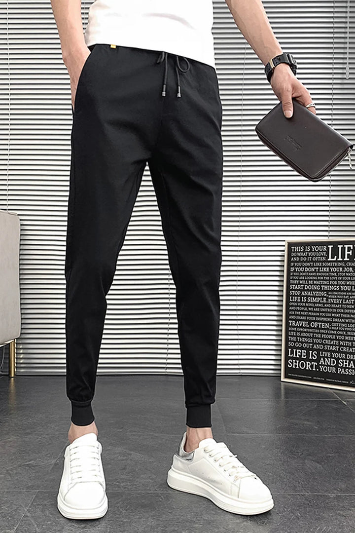 Pantalones Hombre Summer New Men Trousers Korean Luxury Clothing Streetwear Slim Fit Cargo Pants Slim Fit Casual Work Wear 36-28