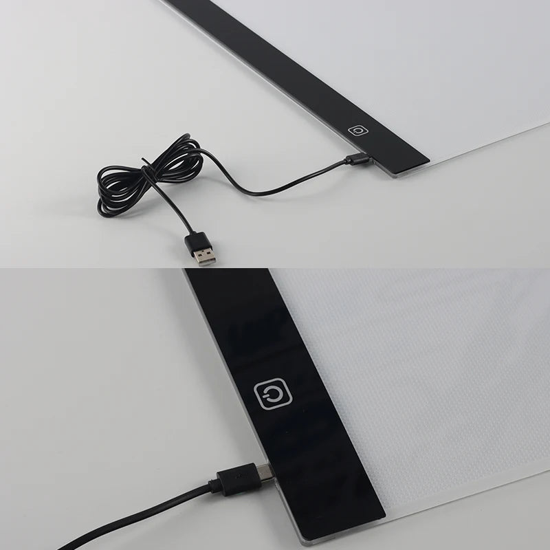 A5/A4/A3 LED Light Pad for diamond painting Artcraft Tracing Light Box Digital Tablets Painting writing Drawing Tablet