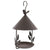 Iron Bird Feeder Rainproof Windproof Hanging Style