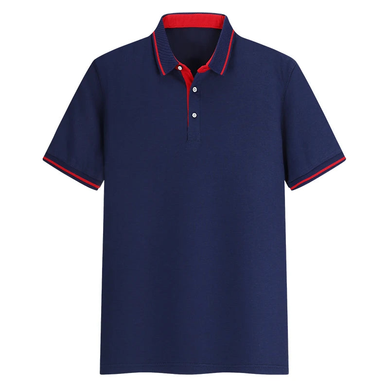 Custom Printed Logo On Cust T-shirts. Embroidered Polo Shirts For Male And Female Employees Of The Company, and Design
