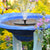 7V/3W Solar Fountain IP68 Waterproof Pools Fountains Colorful 6 Lights Swimming Pump Panel Solar Powered Fountains