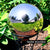 Diameter 19mm-500mm 304 1.0 stainless steel hollow ball seamless mirror ball family courtyard interior decoration ball float