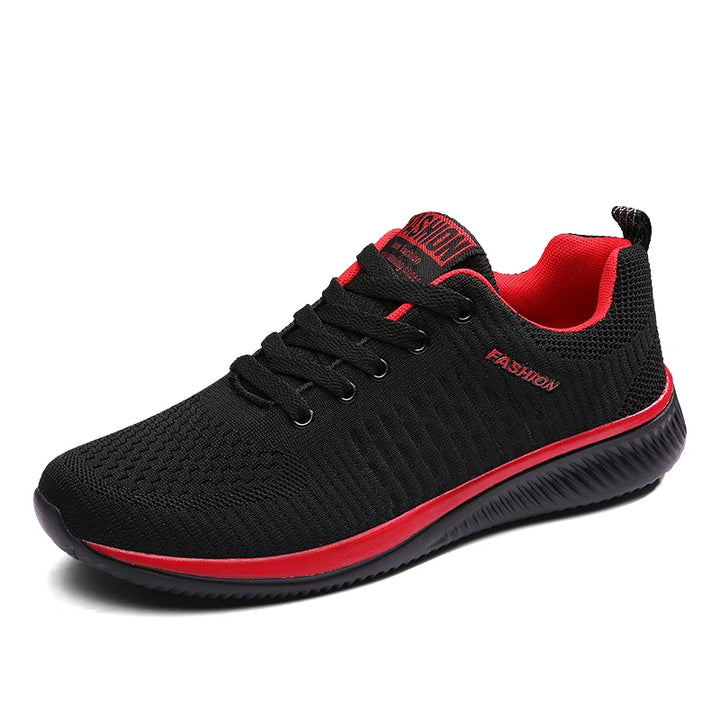 Light Sports Shoes Men Women Black Knit Sneakers Big Size 48 Breathable Casual Walking Shoes Zapatillas