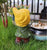 Outdoor  Resin 7 Dwarfs Landscape Terrace Yard Decoration