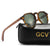 GCV Brand Advanced Walnut Wood Hawksbill Leopard Grain Frames Ultralight Sunglasses Men Women F Polarized  Sunglasses