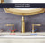 ELLEN Antique Bronze Bath Sink Faucet Double Handle Basin Sink Faucet Hot and Cold Water Mixer 3 Hole Bathroom Faucet ELF8001-3