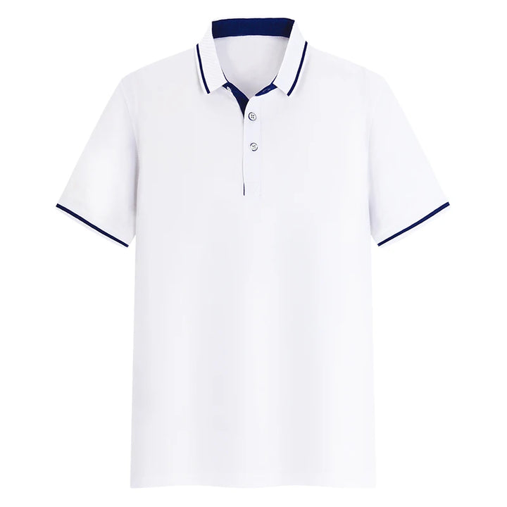 Custom Printed Logo On Cust T-shirts. Embroidered Polo Shirts For Male And Female Employees Of The Company, and Design