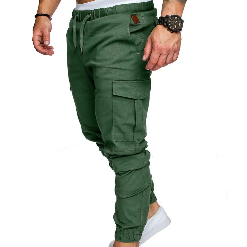 Men's Casual Jogging Pants  Pocket Pants Sports Pants