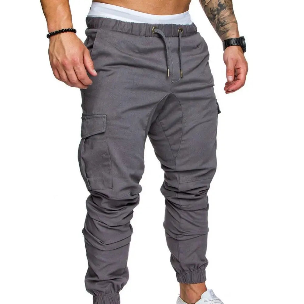 Men's Casual Jogging Pants  Pocket Pants Sports Pants