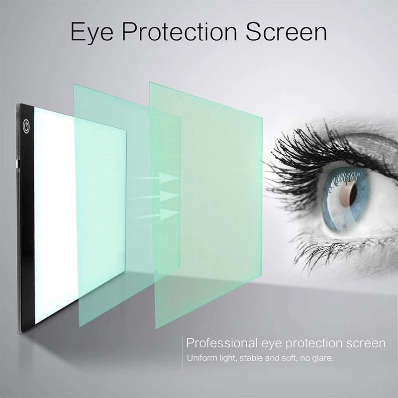 A5/A4/A3 LED Light Pad for diamond painting Artcraft Tracing Light Box Digital Tablets Painting writing Drawing Tablet