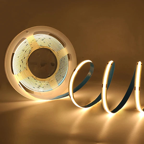 5V 12V 24V COB LED Strip 320LEDs/m High Density RA90 Flexible FOB LED Tape Light Bar Linear Ribbon 0.5-5m USB LED Light