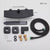 Quyanre Black Waterfall Bathtub Shower Faucets Wall Mount Shower Mixer Tap Faucets Hot Cold Bath Shower Tap BaRobinet Baignoire