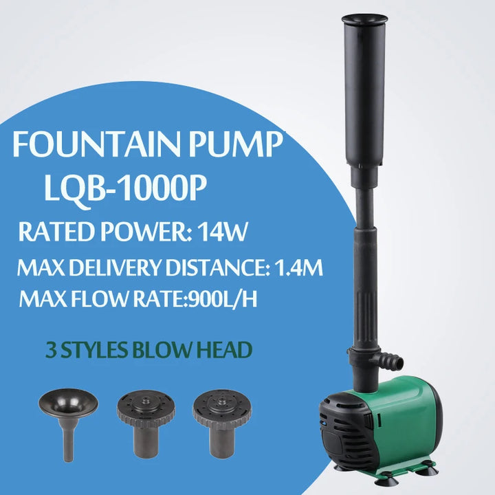 8/14/24/55/85W High Power Fountain Water Pump fountain Maker Pond Pool Garden Aquarium Fish Tank Circulate Multi Performance