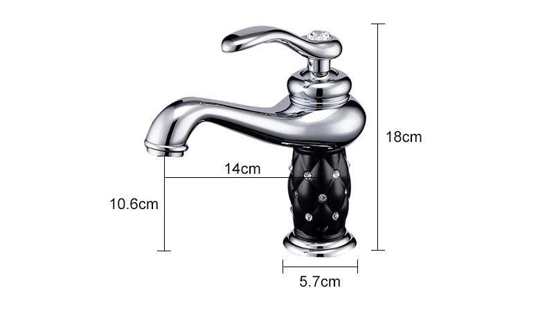 Bathroom Faucet Antique Bronze Finish Brass Basin Sink Solid Brass Faucets Single Handle Water Mixer Taps Bath Crane  ELFCT001
