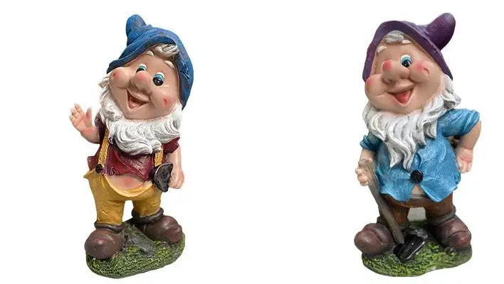 Outdoor  Resin 7 Dwarfs Landscape Terrace Yard Decoration