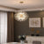 Nordic Dandelion Design Led Chandelier Pendant Hanging Lamp Crystal Loft G9 Chandelier Lighting For Living Room Lustres Fixture