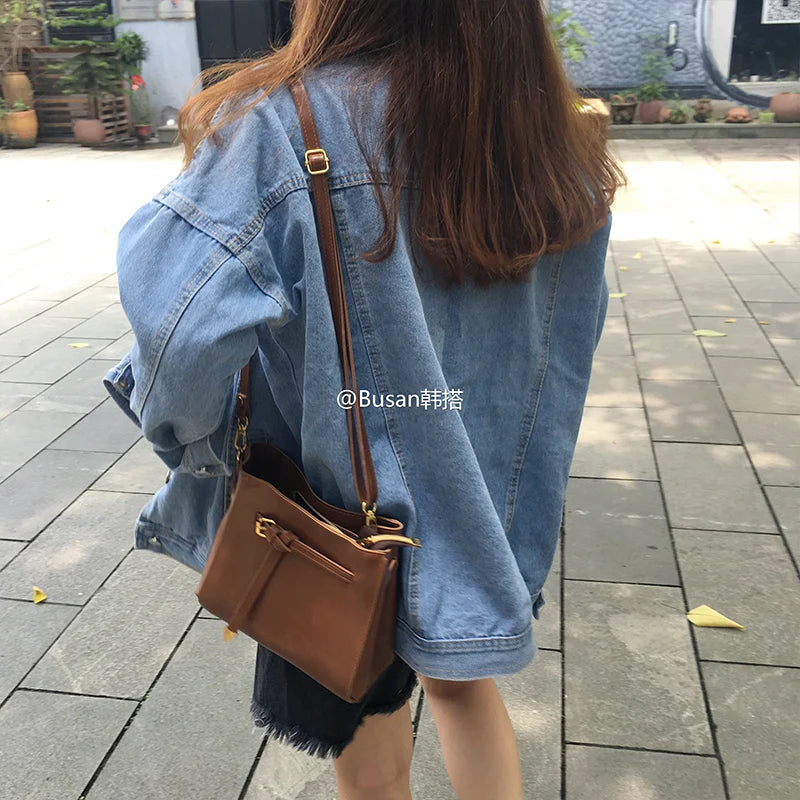 Women's fashion casual Denim Jacket L554