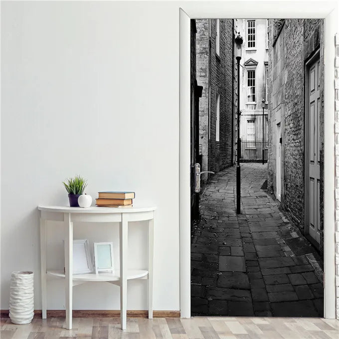 3D Stereo Butterfly Door Stickers For Living Room Bedroom Renew Decal Self-adhesive Removable Wine Cabinet Home Decor Wallpaper