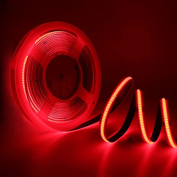 5V 12V 24V COB LED Strip 320LEDs/m High Density RA90 Flexible FOB LED Tape Light Bar Linear Ribbon 0.5-5m USB LED Light