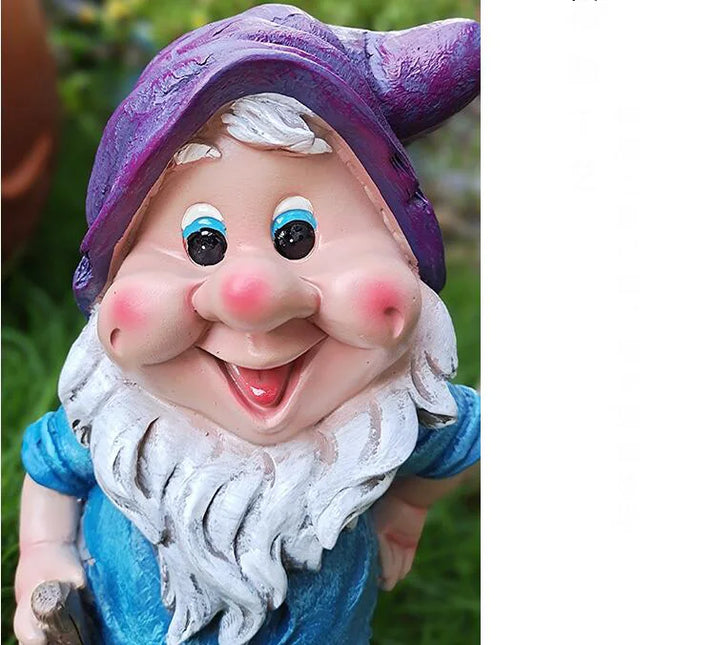 Outdoor  Resin 7 Dwarfs Landscape Terrace Yard Decoration