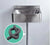 Bathroom wall mounted 304 Stainless steel  sqaure basin with faucet set