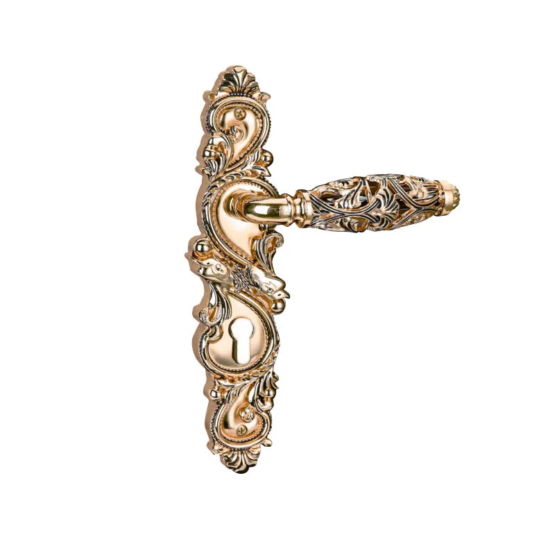 85 HOLLOW SPLIT DOOR LOCK--DOORHAND -ZINC ALLOY MATERIAL----DIFFERENT FROM NORMAL --