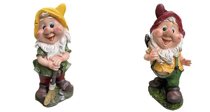 Outdoor  Resin 7 Dwarfs Landscape Terrace Yard Decoration