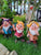 Outdoor  Resin 7 Dwarfs Landscape Terrace Yard Decoration
