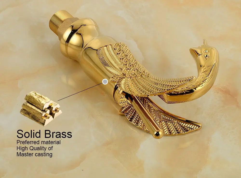 Bathroom Faucets Sink Mixer Cold And Hot Water Swan Style Single Handle Vanity Sink Mixer Crane Wash Basin Taps WB1025