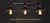 Creative wall lamp within European American retro rural industrial style three straight row wall lights