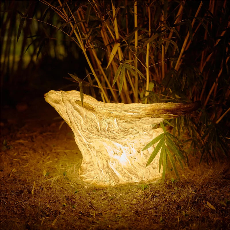 Led Simulation Tree Stump Lights For Parks, Landscapes, Courtyards, Villas, And Lawns
