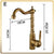 Antique Brushed Brass Kitchen Sink Faucets 360 Degree Swivel Porcelain Mixer Tap Crane Torneira Cozinha Faucet