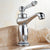 Bathroom Antique Bronze Finish Brass Basin Sink Solid Brass Faucets Single Handle Water Mixer Taps Bath Crane  ELFCT001