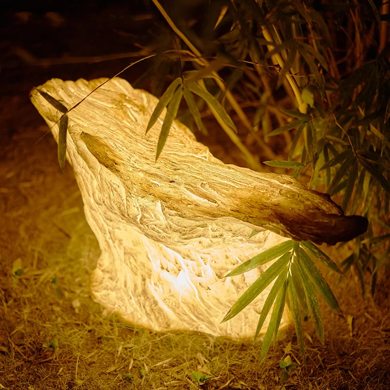 Villa Simulation Stump Lamp Resin Molding Lawn Lamp LED Waterproof Outdoor Garden Lamp Garden Landscape Lamp