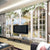 Custom 3D Stereo Window Views Garden Pool Photo Wallpaper Landscape Wall Decor Embossed Paper Wallpaper