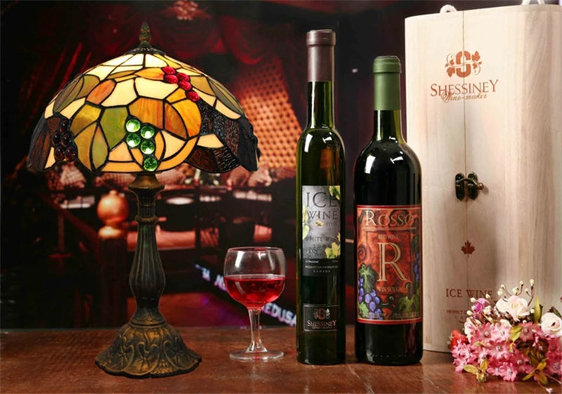 Turkish Table Lamp Tiffany Stained Glass with Dragonflys Vintage Desk Lamp Mediterranean Deco Lighting