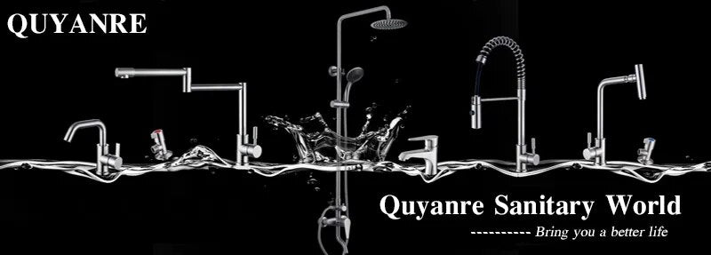 Quyanre Black Waterfall Bathtub Shower Faucets Wall Mount Shower Mixer Tap Faucets Hot Cold Bath Shower Tap BaRobinet Baignoire