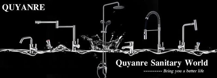 Quyanre Black Waterfall Bathtub Shower Faucets Wall Mount Shower Mixer Tap Faucets Hot Cold Bath Shower Tap BaRobinet Baignoire