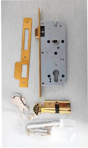 85 HOLLOW SPLIT DOOR LOCK--DOORHAND -ZINC ALLOY MATERIAL----DIFFERENT FROM NORMAL --
