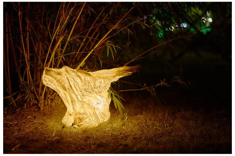 Villa Simulation Stump Lamp Resin Molding Lawn Lamp LED Waterproof Outdoor Garden Lamp Garden Landscape Lamp