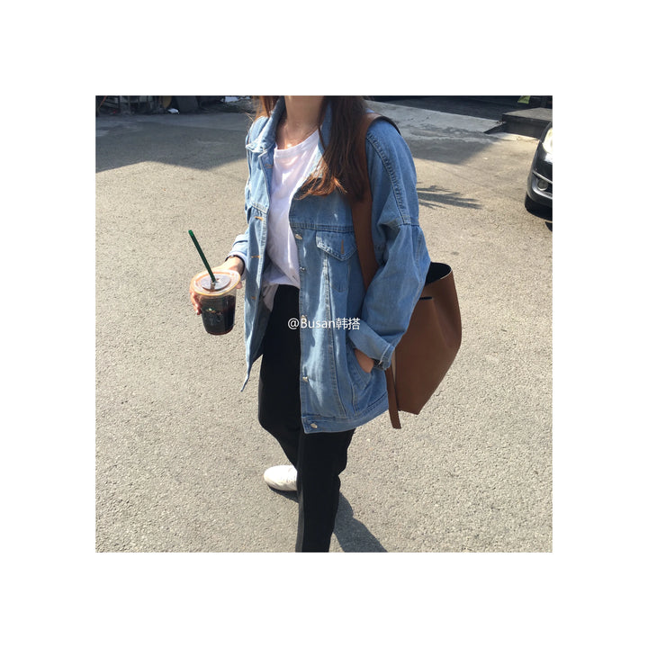 Women's fashion casual Denim Jacket L554